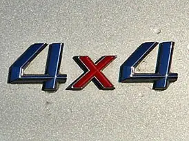 3D emblém - 4x4 Výprodej