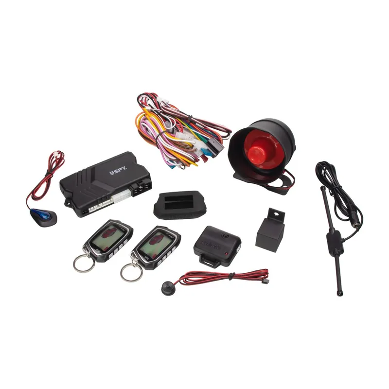 Autoalarm dvoucestný - SPY 2-WAY CAR SPY27 (2 x LCD ovladač) Levný