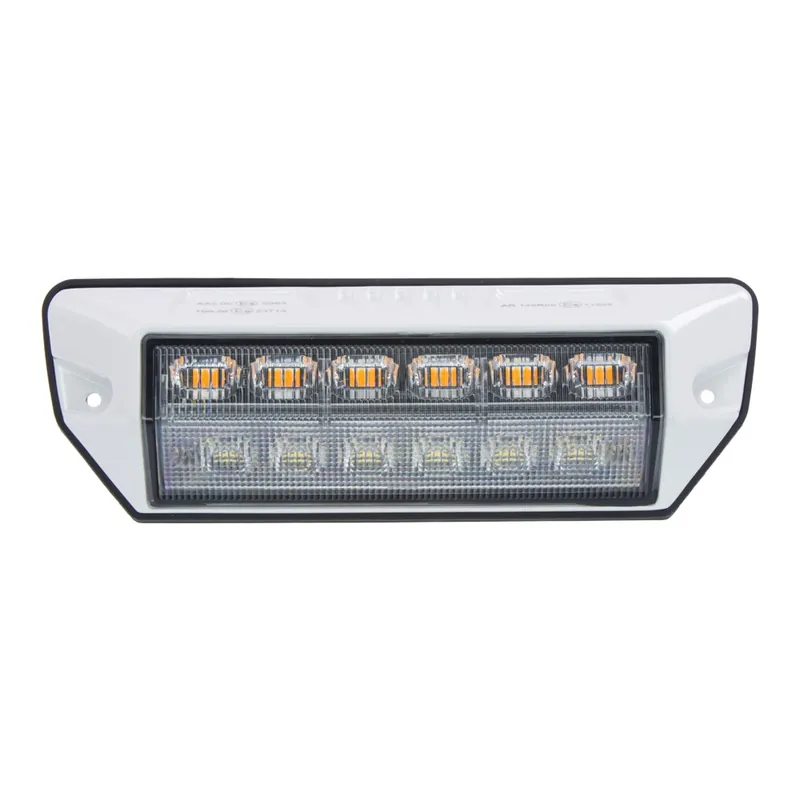 Super Cena LED pracovní světlo - bílé 6x4W / oranžový Predátor 6x2W LED / 10-30V / ECE R65 / Class2 / bílé