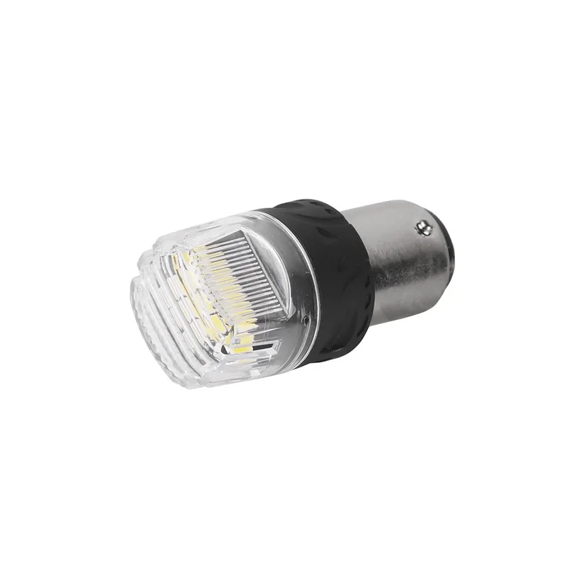 Autentický LED autožárovky BAY15d/12V - bílé dvouvláknové 16x LED 2835SMD / CANBUS (2ks)