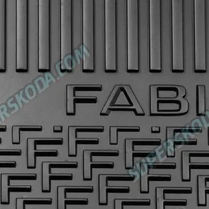 Škoda Fabia III combi - gumový koberec do kufru Značkový