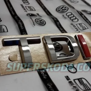 3D emblém - TDI pro rok 13-17 Nejlepší Volba