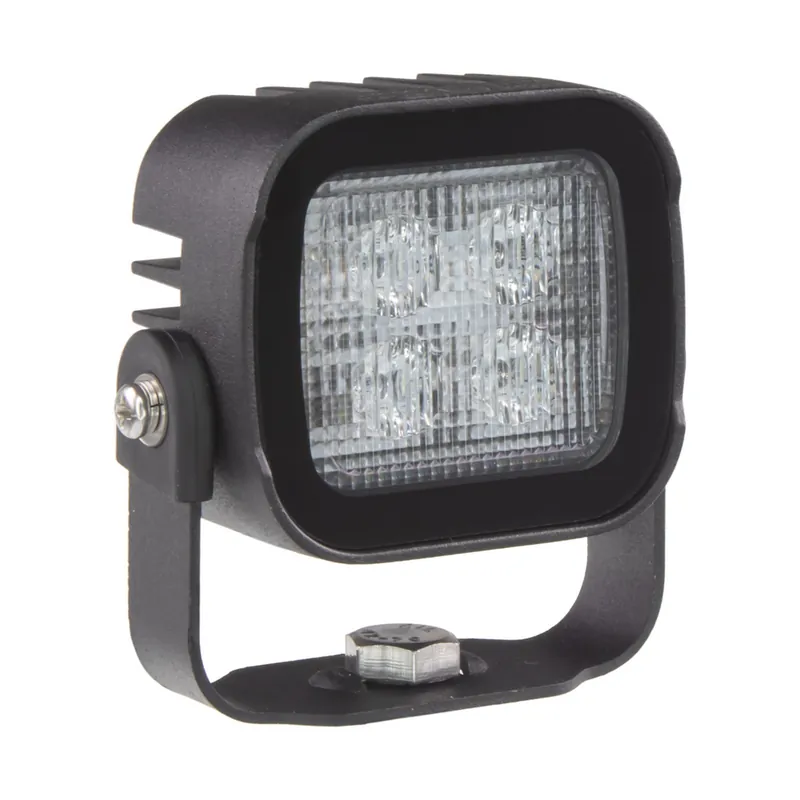 LED predátor 12V/24V - 4x 3W LED modrý na U držáku ECE R65 (75,1x70,3x32,4mm) Nová Kolekce