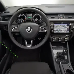 Expresní Doručení Škoda Octavia III - 4- dílný set lišt do interieru KARBON