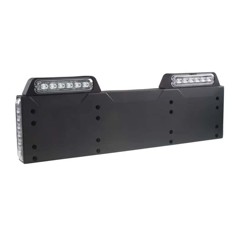 Modrý LED predátor pod SPZ - 4x LED světlo 12-24V / 6x4W / ECE R65 Jen Po Omezenou Doba