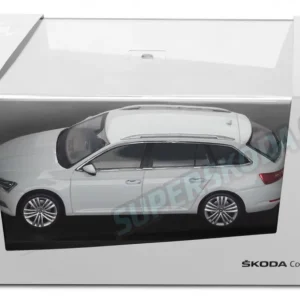 Sleva Abrex model 1 43 Škoda Superb III Combi MOON WHITE