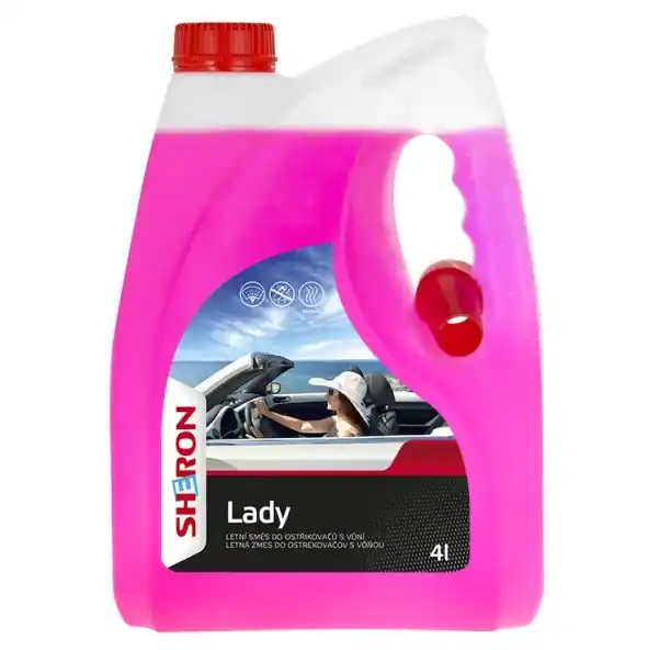 Letní kapalina do ostřikovačů Sheron Lady, 4 litry Výprodej