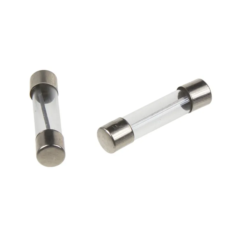 Značkový Sada skleněných trubičkových pojistek 10A - 6,3x32mm (10ks)