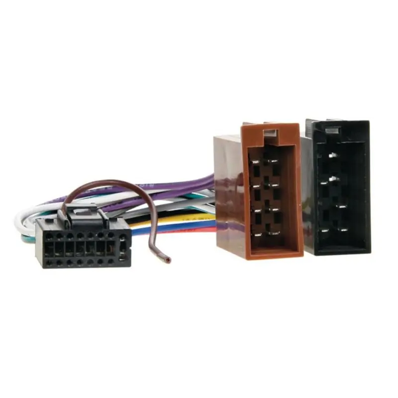 Tovární Cena Autorádiová ISO redukce - KENWOOD/JVC 16-PIN (22x10mm)
