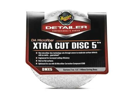 Novinka Meguiar‘s DA Microfiber Xtra Cut Disc 5" - extra abrazivní mikrovláknový lešticí kotouč, 5palcový