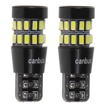 LED žárovky W5W T10 STUALARM CAN-BUS 30 SMD LED, bílé 6000K, 2 ks Ihned K Objednání