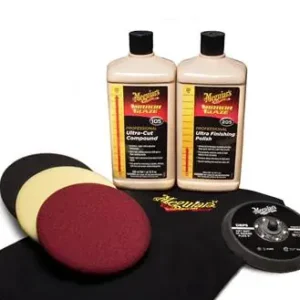 Jen Po Omezenou Doba Meguiar‘s Mirror Glaze Soft Buff Kit 5" - kompletní 5palcová sada na profesionální renovaci laku