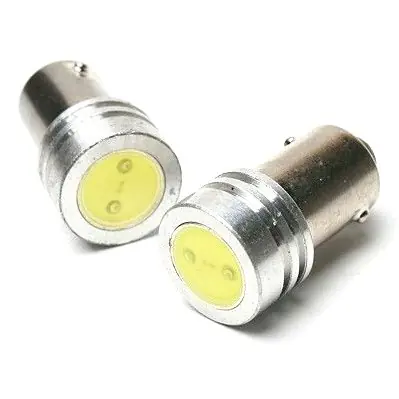 Nová Kolekce Parkovací LED žárovky BA9S - 2x LED bílé 6000°K (2 ks)