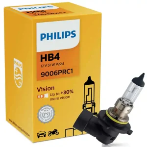 Žárovka HB4 9006 Philips Vision +30% (1 ks) Jen Po Omezenou Doba