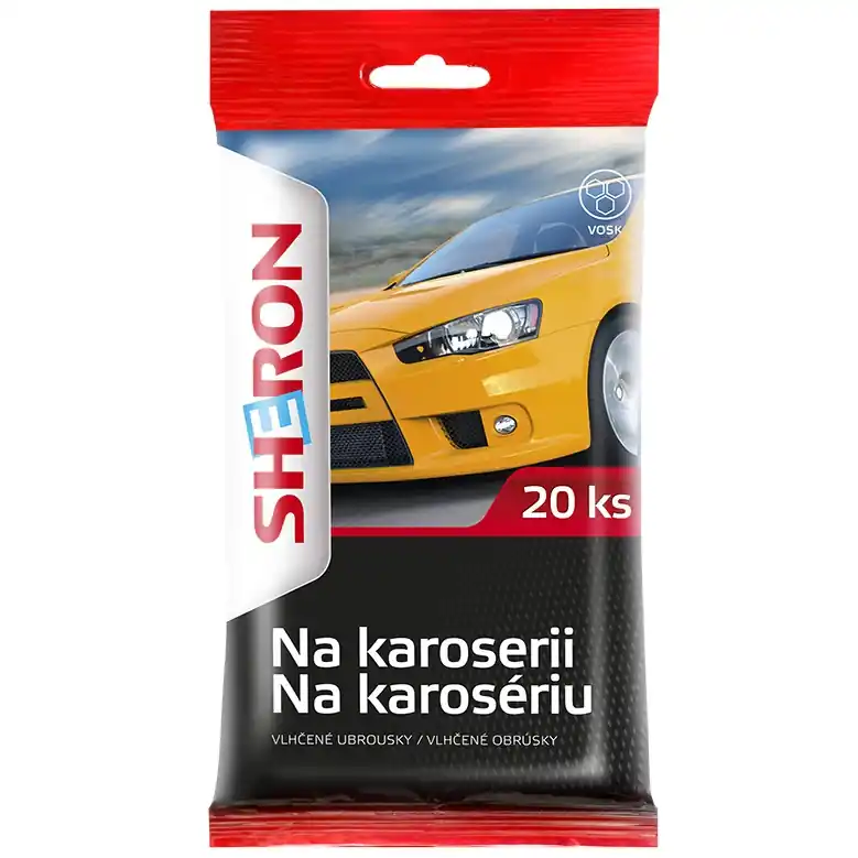 Koupit Online Vlhčené ubrousky na karoserii SHERON, 20 ks
