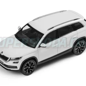Abrex model 1 43 Škoda Kodiaq MOON WHITE (S9R) Značkový