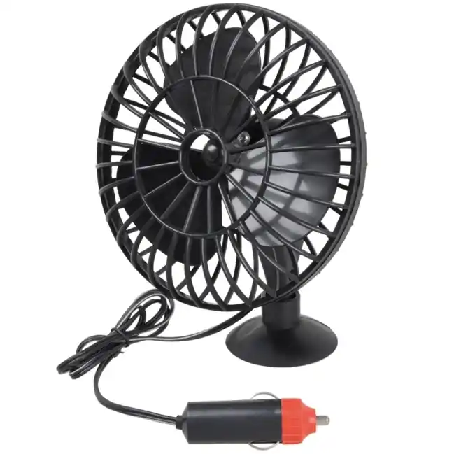 Ventilátor do auta 12V - plastový s přisavkou - Jacky Auto Sport Pouze Dnes