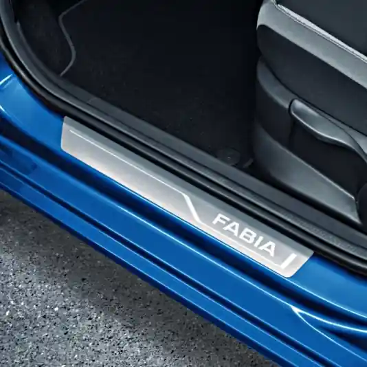 Prahové hliníkové lišty Škoda Fabia III (2014 - 2022) originál Výprodej