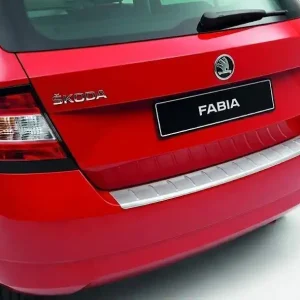 Plastový kryt prahu zadních dveří Škoda Fabia III Hatchback (2014 - 2021) stříbrný MILOTEC Levný