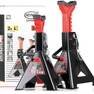 Podpěry pod auto HEYNER UltraSafe PRO, 3000 kg, zdvih 300-444 mm, 2 ks Nízká Cena