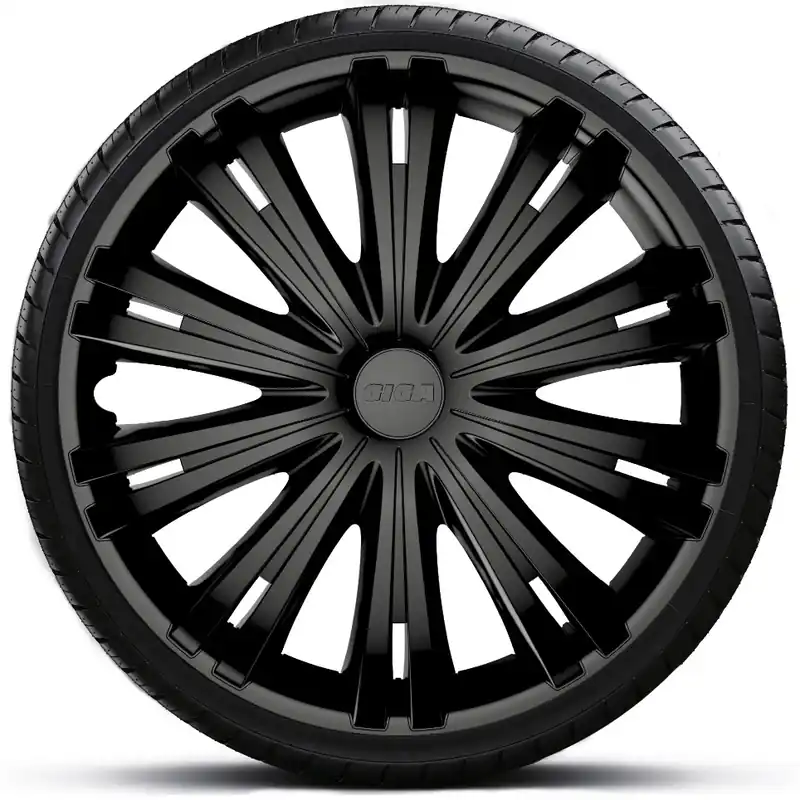 Nejprodávanější Poklice na kola - kryty kol GIGA black 15" - sada 4 ks - Argo