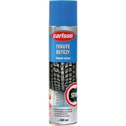 Tekuté sněhové řetězy na auto CARLSON, ve spreji, 400 ml Oblíbený