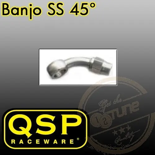 Brzdové šroubení QSP - Úhlové 45° ,D03,10.2mm Značkový