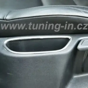 Škoda Octavia II 04-12 - NEREZ chrom rámečky bočních kapes sedaček OMSA LINE Must-Have