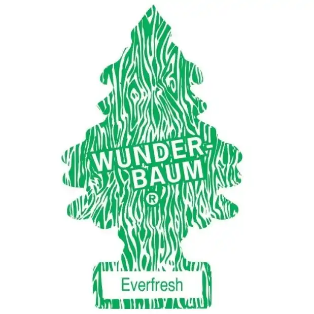 Vůně do auta WUNDER BAUM Everfresh Tree, závěsná, papírová Cenový Hit