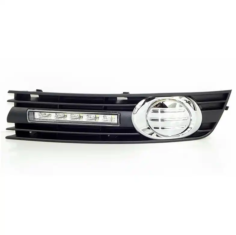 Denní svícení Audi A4 (2000 - 2004) s mřížkou do nárazníku - 5 LED - Einparts Tovární Cena