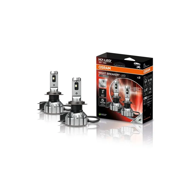 Aktuální LED autožárovky H7 / 12V / 16W - OSRAM NIGHT BREAKER LED SMART