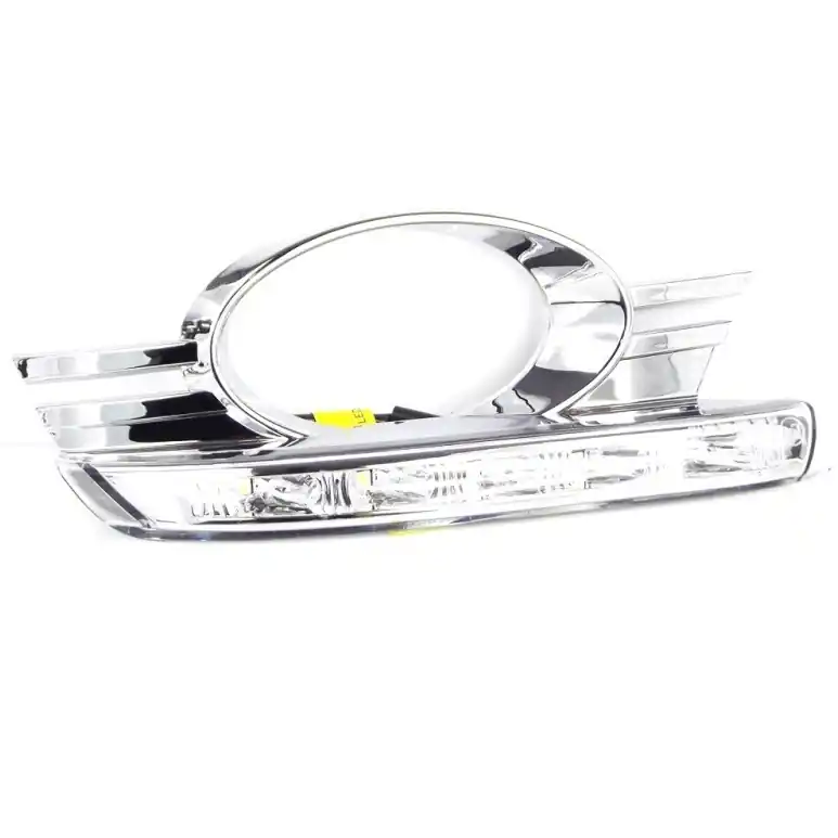 Denní svícení Mercedes Benz C W204 (2007 - 2011) s rámečkem do nárazníku - 5 LED - Einparts Nejlepší Cena