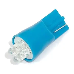 LED žárovky T10 - Modré 4 ledkové Tovární Cena
