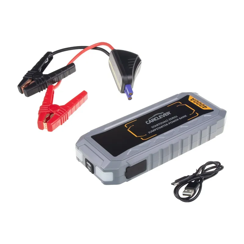 Levný Startovací zdroj 12V - Jump Starter / PowerBank / 24.000mAh / 88,8Wh / 2000A