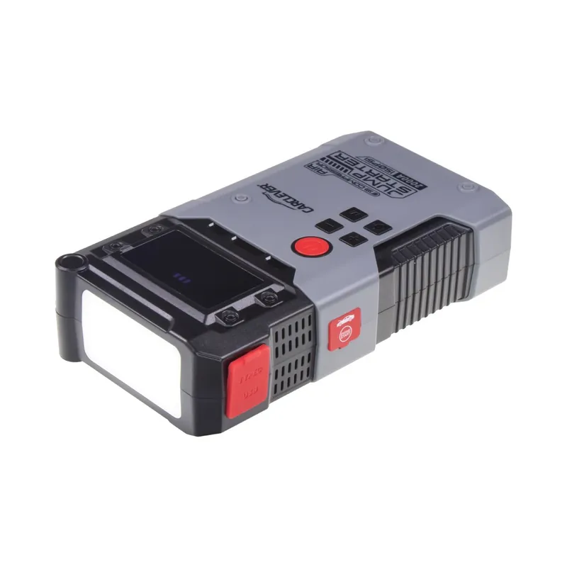 Startovací zdroj 12V s kompresorem - Jump Starter / PowerBank / 16.000mAh / 59,2Wh / 1000A Rychlé Dodání