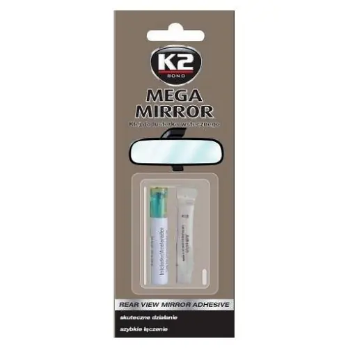 Bezpečná Platba Lepidlo na vnitřní zpětná zrcátka K2 MEGA MIRROR, 6 ml