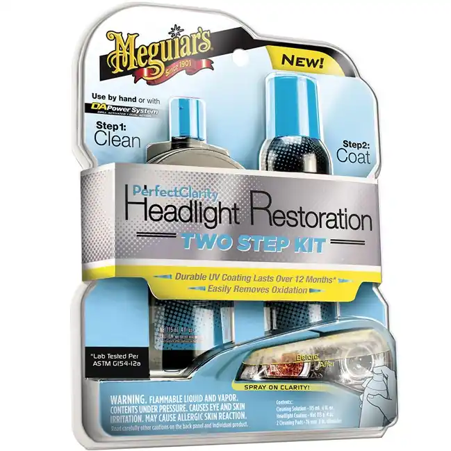 Revoluční sada na oživení světlometů - Meguiars Perfect Clarity Headlight Restoration Kit Nízká Cena