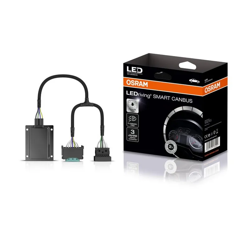 Časově Omezené OSRAM LEDriving SMART CANBUS H7 – eliminuje chybová hlášení při přechodu na LED, 12 W, sada 2 ks