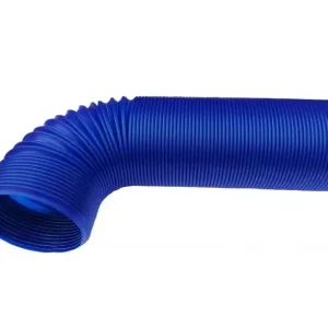 Flexibilní hadice pro sání vzduchu do motoru - průměr 77 mm - modrá - 4CAR Rychlé Dodání
