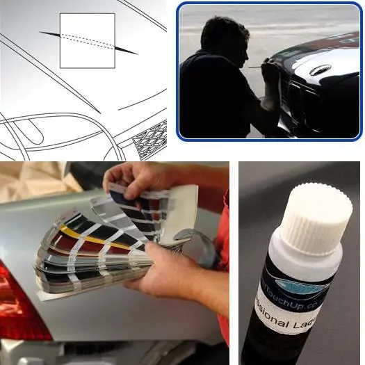 Koupit Online Opravná lakovací tužka na auto - autolak (10 ml) - Magma Red (červená)
