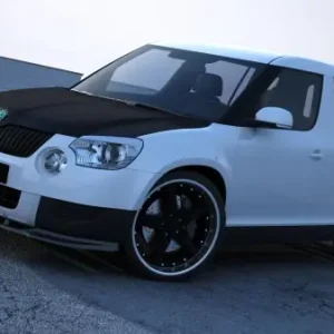 Cenově Výhodný Škoda Yeti - Přední podspoiler DTM