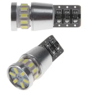 Tovární Cena LED žárovky W5W T10 STUALARM CAN-BUS 18 LED, bílé 6000K, 2 ks