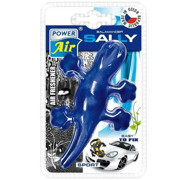 Omezená Nabídka Vůně do auta na přísavku ve tvaru mloka - vůně Sport - SALLY Power Air