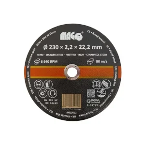 Řezný kotouč na nerez 230 x 2,2 x 22,2 mm MAGG Ověřený