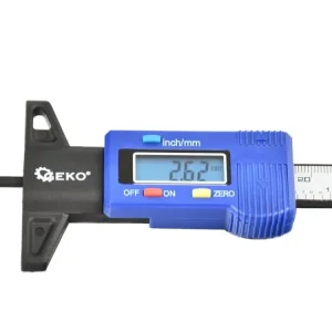 Digitální měřič hloubky dezénu pneumatik, rozsah 0 - 25,4 mm Cenový Hit