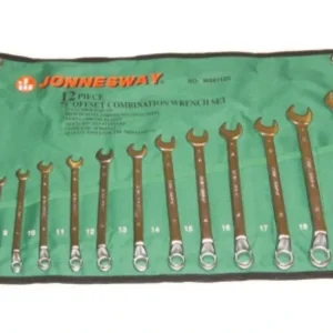 Sada vyhnutých očkoplochých klíčů, 8 - 22 mm, 12 kusů - JONNESWAY W69112S Koupit Online