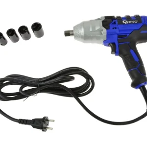 Elektrický rázový utahovák 1/2" 720 Nm, 450W, s příslušenstvím Nízká Cena