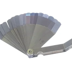 Must-Have Ventilové (spárové) měrky zahnuté, 0.05 - 1.0 mm, 16 listů - QUATROS QS15518