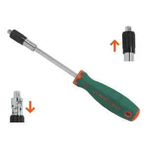 Vrácení Zdarma Šroubovák s kloubem, výkyvný čtyřhran 1/4" - JONNESWAY S26H2280