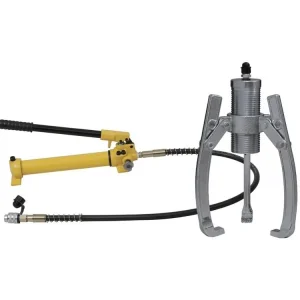 Nízká Cena Dvou- nebo tříramenný hydraulický stahovák HHL-50F, síla 50 t, s ruční pumpou